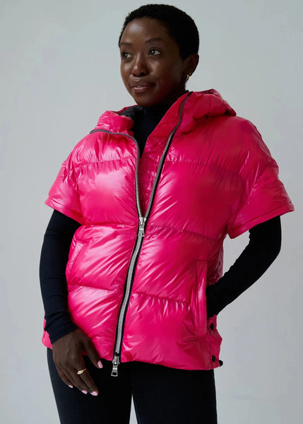 Eleven Elfs Soley Vegan Down 2 in 1 Jacket - Flash Pink (PRE-ORDER)