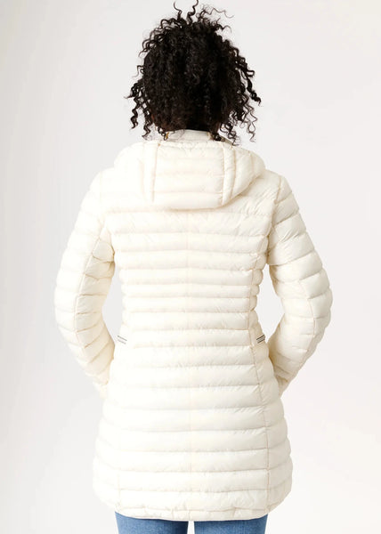 Eleven Elfs Shannon Vegan Down Coat - Off White (PRE-ORDER)