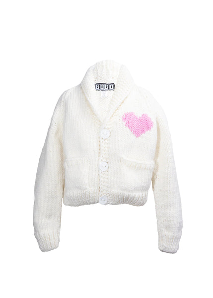 GOGO Sweaters Heart Cardi (PRE-ORDER)