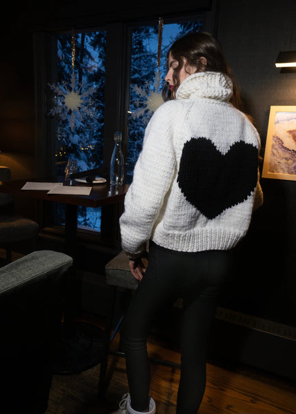 GOGO Sweaters Heart Cardi (PRE-ORDER)