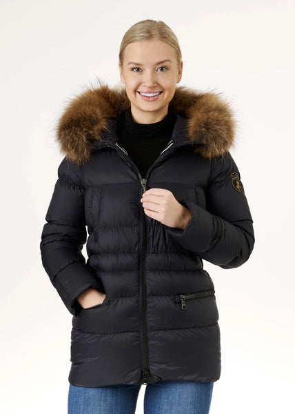 Eleven Elfs Earth Spirit Long Down Jacket - Black