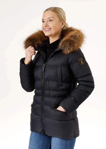 Eleven Elfs Earth Spirit Long Down Jacket - Black