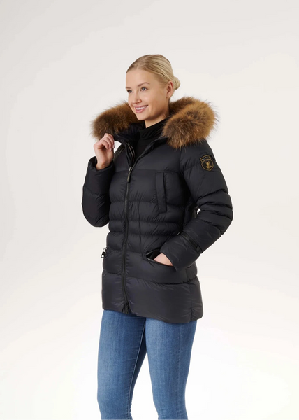 Eleven Elfs Earth Spirit Long Down Jacket - Black