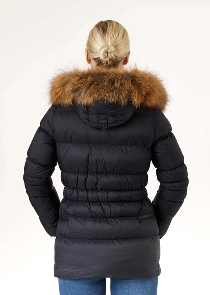 Eleven Elfs Earth Spirit Long Down Jacket - Black