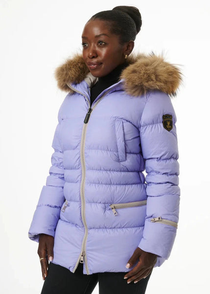 Eleven Elfs Earth Spirit Long Down Jacket - Lavender & Linen