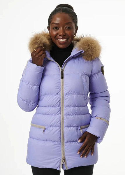Eleven Elfs Earth Spirit Long Down Jacket - Lavender & Linen