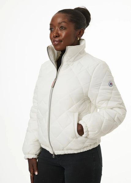 Eleven Elfs Stella Vegan Down Bomber - White (PRE-ORDER)