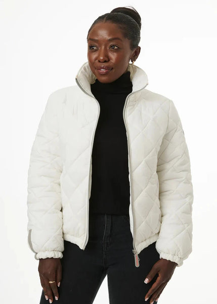 Eleven Elfs Stella Vegan Down Bomber - White (PRE-ORDER)