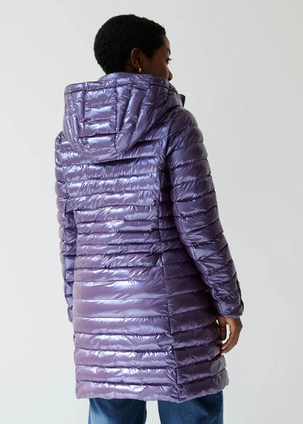 Eleven Elfs Julie Vegan Down Coat - Aubergine (PRE-ORDER)