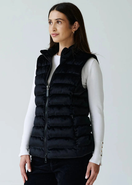 Eleven Elfs Melian Short Vegan Down Vest - Black Velvet (PRE-ORDER)