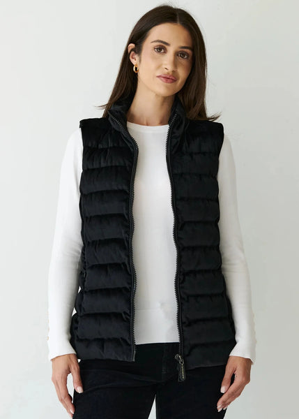 Eleven Elfs Melian Short Vegan Down Vest - Black Velvet (PRE-ORDER)