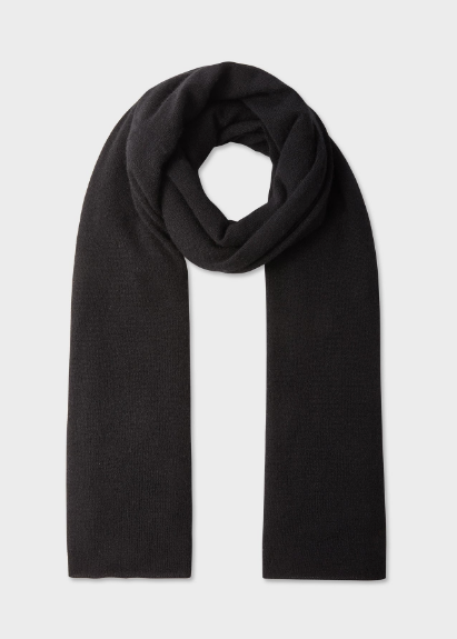 White + Warren Cashmere Travel Wrap- Black