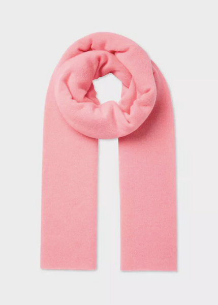 White + Warren Cashmere Travel Wrap- Pink Lemonade