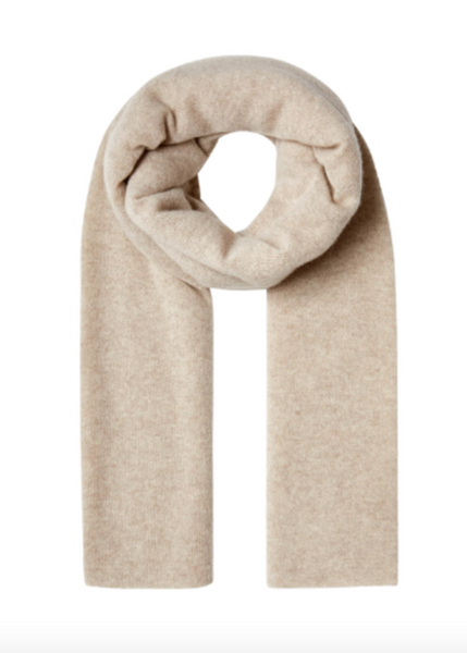 White + Warren Cashmere Travel Wrap- Natural Heather
