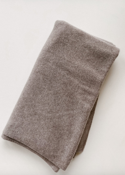 White + Warren Cashmere Travel Wrap- Stonewood Heather