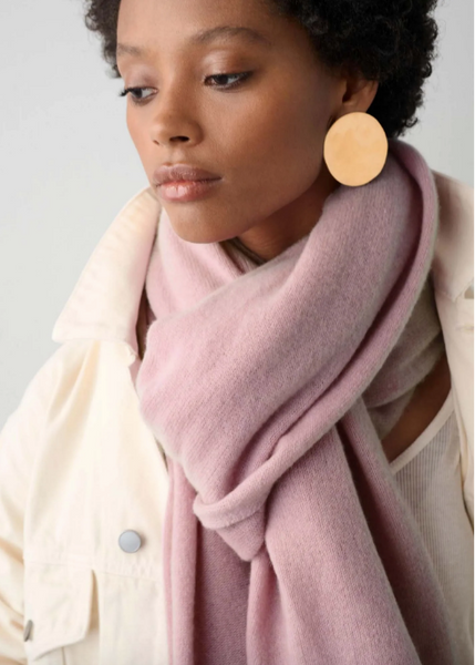 White + Warren Cashmere Travel Wrap- Portrait Pink
