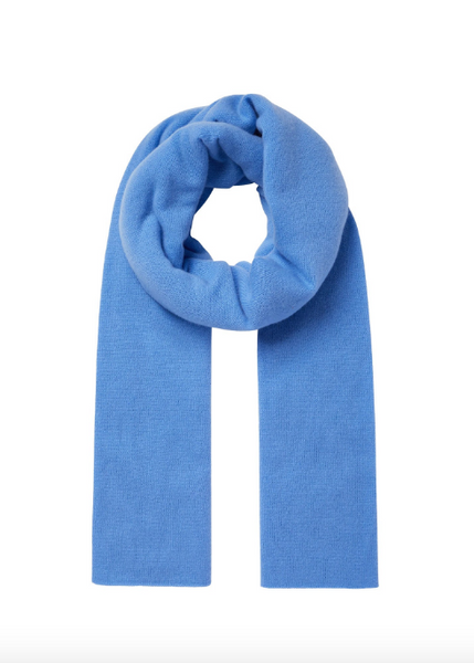 White + Warren Cashmere Travel Wrap- Cornflower Blue