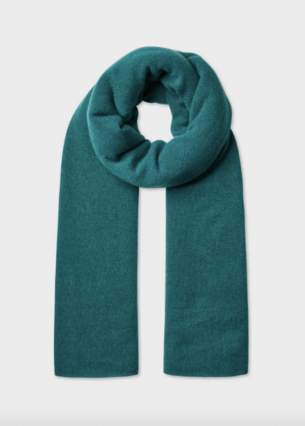 White + Warren Cashmere Travel Wrap- Jade Heather