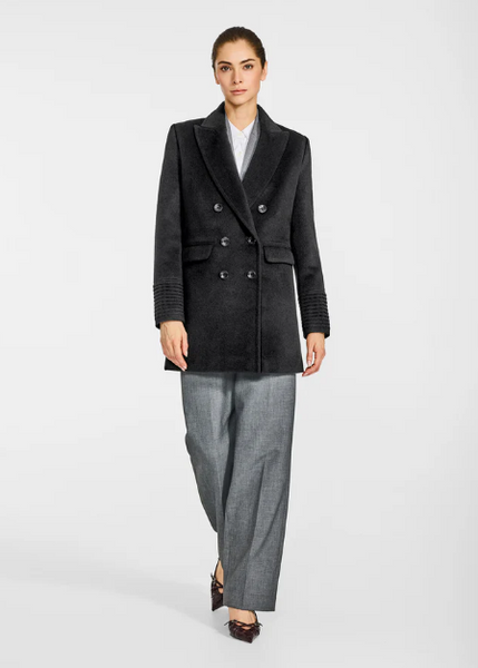 SENTALER Baby Alpaca Peak Collar Topcoat (PRE-ORDER)