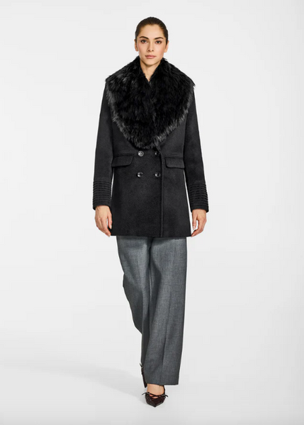 SENTALER Baby Alpaca Peak Collar Topcoat (PRE-ORDER)