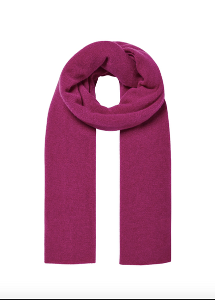 White + Warren Cashmere Travel Wrap- Midnight Plum