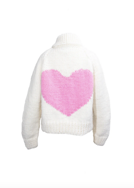 GOGO Sweaters Heart Cardi (PRE-ORDER)