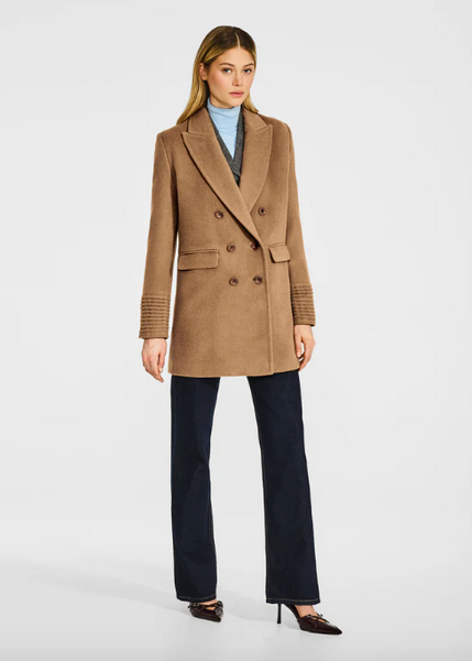 SENTALER Baby Alpaca Peak Collar Topcoat (PRE-ORDER)