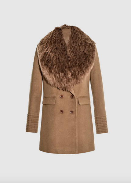 SENTALER Baby Alpaca Peak Collar Topcoat (PRE-ORDER)