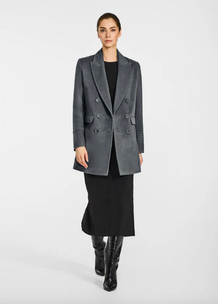 SENTALER Baby Alpaca Peak Collar Topcoat (PRE-ORDER)
