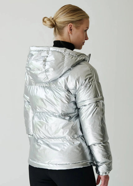 Eleven Elfs Soley Vegan Down 2 in 1 Jacket - Metalic Silver (PRE-ORDER)