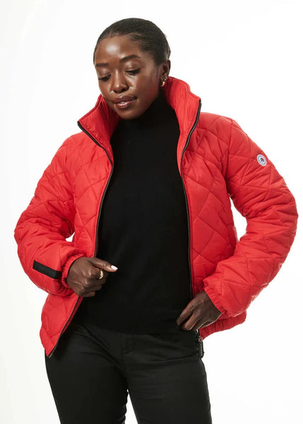 Eleven Elfs Stella Vegan Down Bomber - Chili Red (PRE-ORDER)