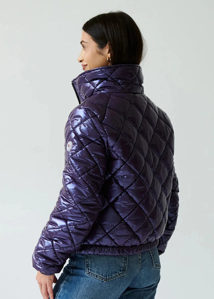 Eleven Elfs Stella Vegan Down Bomber - Aubergine (PRE-ORDER)