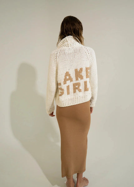 PRE SALE-GOGO Chunky Cotton Lake Girl Cardi