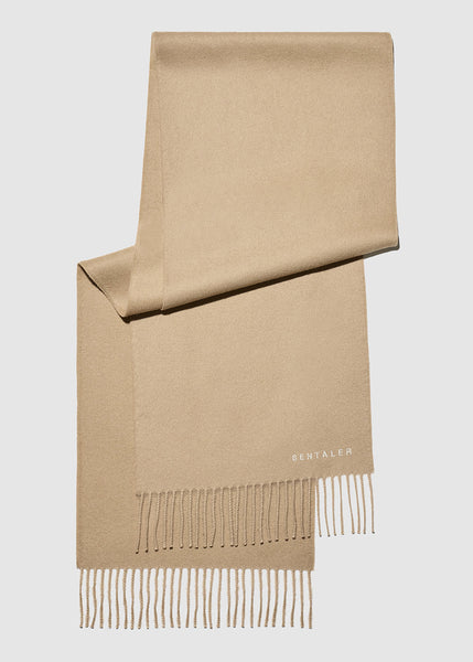 SENTALER Baby Alpaca Classic Scarf - Camel