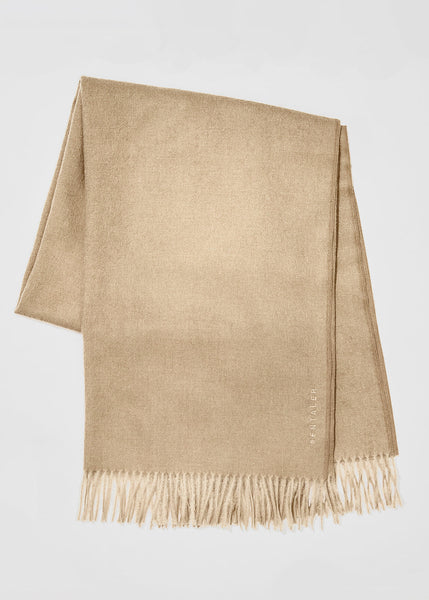 SENTALER Baby Suri Alpaca Shawl - Camel