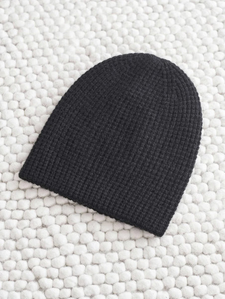 PRE-ORDER White + Warren Thermal Beanie