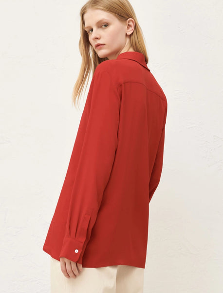 Marella Nastro Shirt- Red