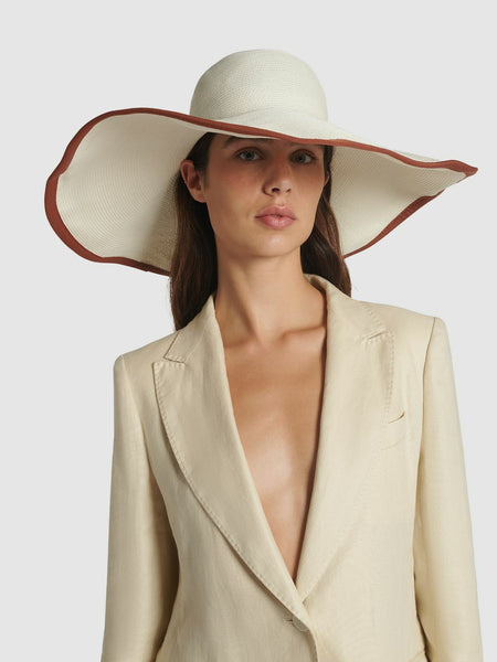 Max Mara Tullia Wide Brim Hat