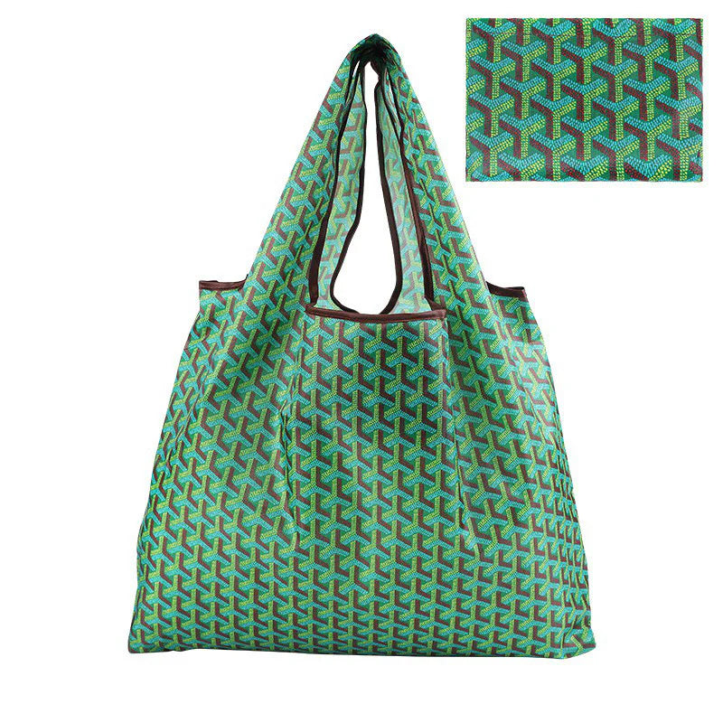 Stylish Green Shopping Bag
