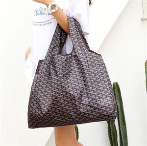 Stylish Black Shopping Bag