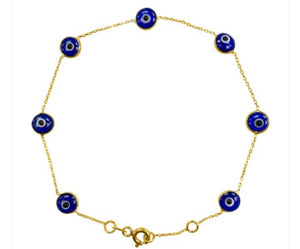 Les Petites Yeux Multi-Station Bracelet