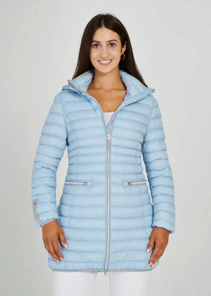 Eleven Elfs Shannon Vegan Down Coat - Light Denim (PRE-ORDER)