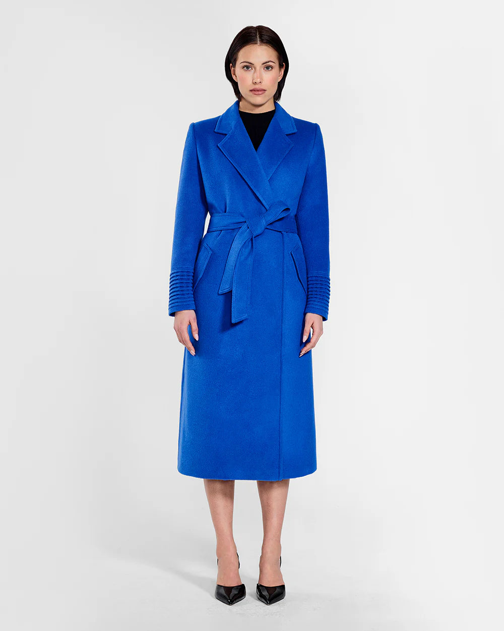 Pre-Order SENTALER Long Notched Collar- Colbalt Blue