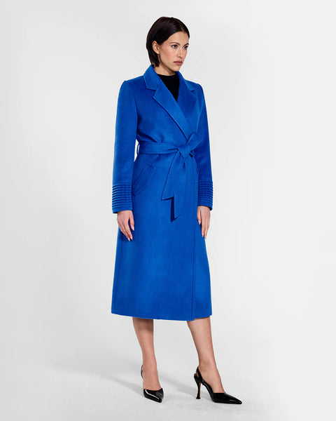 Pre-Order SENTALER Long Notched Collar- Colbalt Blue
