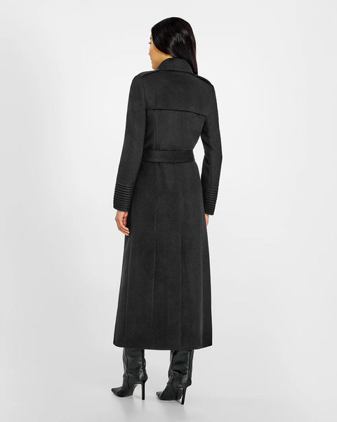 PRE-ORDER SENTALER Baby Alpaca Maxi Trench Coat