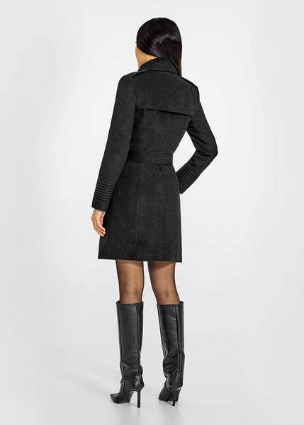 PRE-ORDER SENTALER Baby Alpaca Mid Length Trench Coat