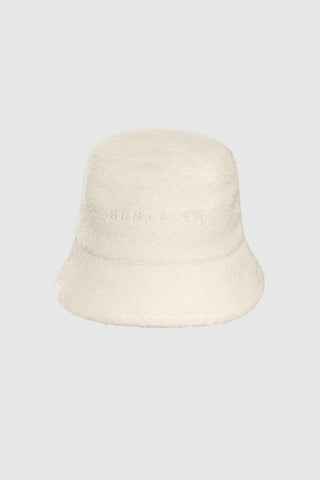 SENTALER IVORY BUCKET HAT