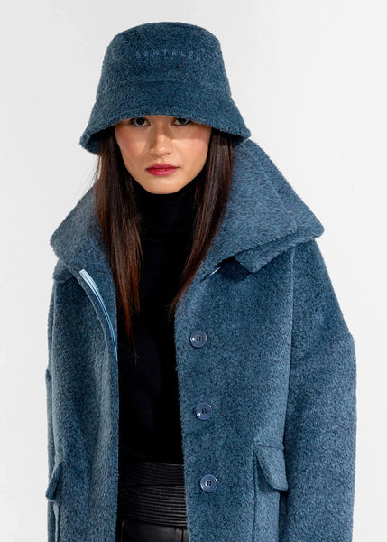 SENTALER LAZULI BLUE BUCKET HAT