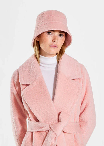 SENTALER PINK BUCKET HAT