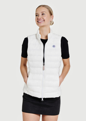 Eleven Elfs Melian Short Vegan Down Vest - White (PRE-ORDER)